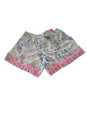 Lilly Pulitzer Katia Short  High Tide Via Amor Flamingo Shorts Size Medium NWT